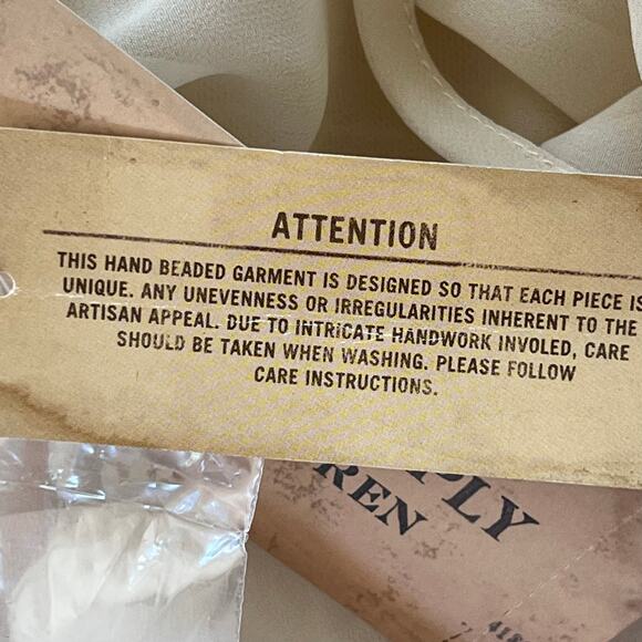 Denim & Supply Ralph Lauren women’s wedding dress beaded maxi dress - Picture 13 of 15